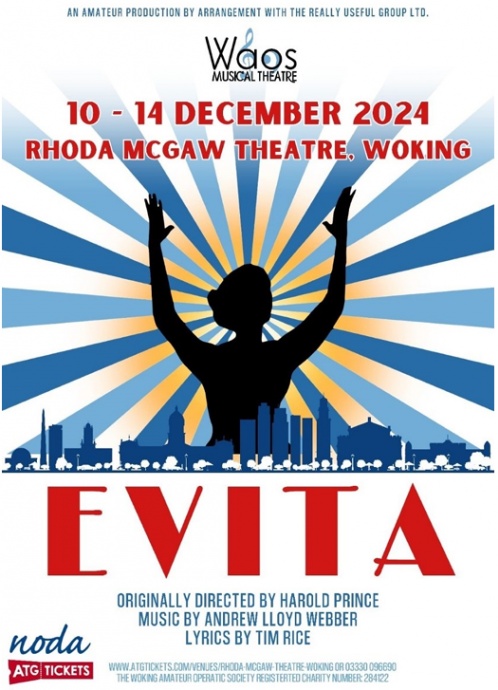 Andrew Lloyd Webber’s classic, Evita is coming to Woking 
