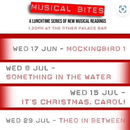 Musical Bites are back at The Other Palace