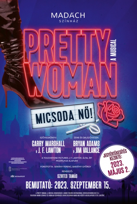 Pretty Woman: The Musical is set to premiere in Hungary